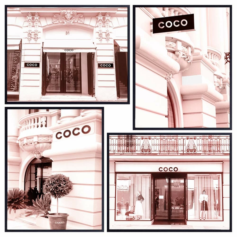 COCO Glam Designer Wall Decor - Coco Chanel
